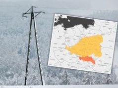Podkarpacie po śnieżycach. Tysiące gospodarstw bez prądu, są kolejne ostrzeżenia IMGW