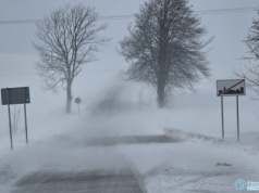 Zamiecie śnieżne w regionie. Drogi nieprzejezdne