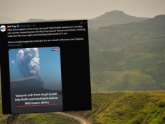 Odwołane loty i kolumna popiołu. Wulkan wybuchł tu po raz pierwszy od 12 tys. lat