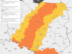 Kolejne śnieżyce nadciągają nad województwo mazowieckie. Wydano 2 stopień ostrzeżenia