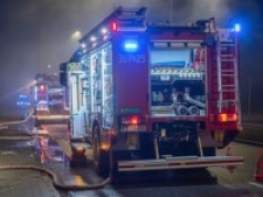 Pożar w szpitalu miejskim w Elblągu. Szybka akcja strażaków