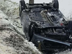 Z ostatniej chwili! Dachowanie auta koło Ciechanowa