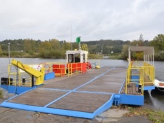 Prom „Drogowiec” wstrzymany z powodu wysokiej wody