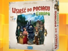 Gra planszowa Wsiąść do Pociągu Europa 15. rocznica (BGG 8.2) za 229,99 zł w Amazon PL