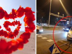 Randka na drodze: pocałunek na skrzyżowaniu, ucieczka przed strażą miejską i 2,5 promila alkoholu