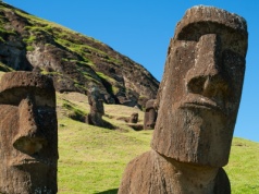 Naukowcy stworzyli model 3D Wyspy Wielkanocnej. Pozwala obejrzeć rzeźby moai z bliska