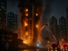 Piekło w wieżowcach. Hongkong liczy ofiary największego pożaru od dekad. Wskazują winnych