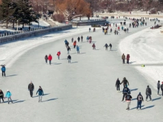 Tak wygląda największe lodowisko na świecie. Turyści kochają tam przyjeżdżać