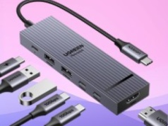 Hub USB UGREEN Revodok 6 w 1 (HDMI, USB C, PD) za 71 zł (zamiast 100 zł) w Amazon PL