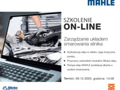 Szkolenie online MAHLE: Zarządzanie układem smarowania silnika