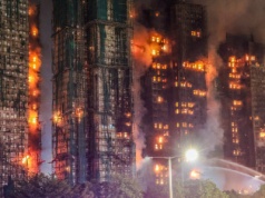 Liczba ofiar śmiertelnych pożaru w Hongkongu wzrosła do 128