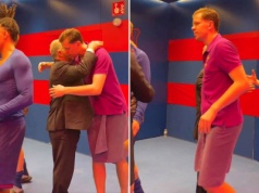 Hit. W takim stroju Szczęsny podszedł do Laporty