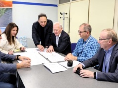 Powiat Częstochowski i Gmina Olsztyn wspólnie przygotowują przebudowę drogi 1012S. Chodnik w Biskupicach coraz bliżej