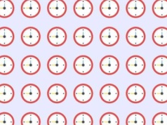 Zegar na obrazku różni się od reszty. Sprawdź swoją spostrzegawczość