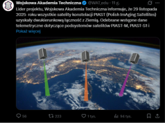 Wszystkie satelity konstelacji PIAST uzyskały dwukierunkową łączność z Ziemią