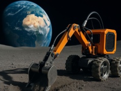 Polska koparka księżycowa po próbach. Zrobili jej warunki jak na Srebrnym Globie