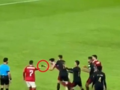 Dantejskie sceny w Lidze Mistrzów. Piłkarz zaatakowany nożem