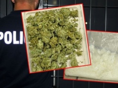 GRODZISK WIELKOPOLSKI: Policjanci zatrzymali trzy osoby. Zabezpieczono ponad 450 gramów narkotyków