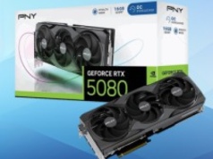 Karta graficzna PNY GeForce RTX 5080 Triple Fan 16GB OC za 4602 zł w polskich sklepach