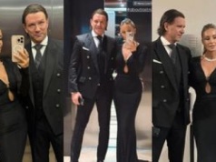 Małgorzata Rozenek w obcisłej kreacji z głębokim dekoltem "cyka" sobie fotki z Radziem w windzie (ZDJĘCIA)