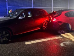 Karambol na S2 pod Warszawą. Zderzenie dziewięciu aut, są poszkodowani