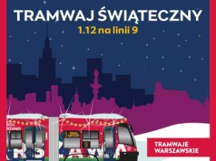 Świąteczny tramwaj rozświetli ulice Warszawy. Rusza już w poniedziałek!
