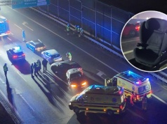 Karambol na S2 pod Warszawą. Wśród poszkodowanych dzieci