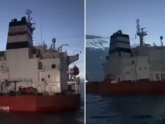 Tankowiec z rosyjską ropą idzie na dno. SOS tuż przed wejściem do portu