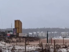 Coś czerwonego wystrzeliło na odwiercie geotermalnym