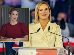 Marta Nawrocka zadała szyku w bordowej sukience. Wiemy, ile kosztuje