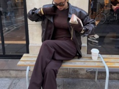 Nie czarne ani szare - zimą Polki stawiają na te czekoladowe spodnie za 49,99 zł