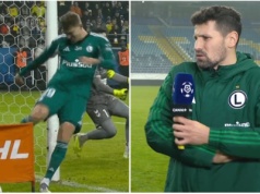 Wszołek skomentował na gorąco fatalne pudło Rajovicia