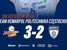 Norwid przegrywa z Jastrzębskim Węglem po pięciosetowym boju