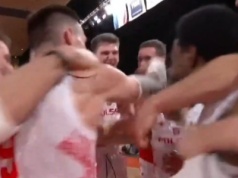 Odrobili 21 punktów. Kamera uwieczniła radość Polaków