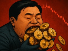 ETH tonie, a potężny wieloryb… pożera miliony. Co widzi on, czego nie widzi rynek?