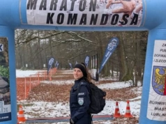 To było prawie 6 godzin biegu z 10 kilogramami na plecach