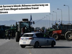 Grecja: rolnicy rozpoczęli protesty przeciwko opóźnieniom w wypłacaniu dopłat z UE