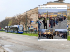 Zdjęcia z Krakowa obiegły sieć. Gigantyczna kolejka po darmowego karpia