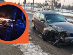 Dwa groźne zdarzenia na drogach w Ciechanowie i Gumowie