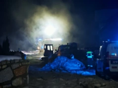 Ewakuacja na Osiedlu Europejskim. Na ulicy Berlińskiej uszkodzono rurę z gazem