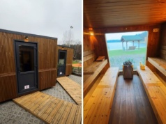 Nad łukowskim zalewem powstały sauny. Ich budowę zainicjowali mieszkańcy