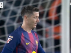 Była 36. minuta meczu. Lewandowski spektakularnie zmarnował karnego