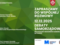 Już 12 grudnia toruńska dyskusja o przyszłości samorządowych regionów
