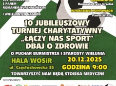 Grudniowy turniej charytatywny w Wieluniu w tym roku po raz dziesiąty