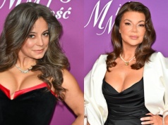 Mucha i Górniak w spektakularnych kreacjach na gali "M jak miłość"