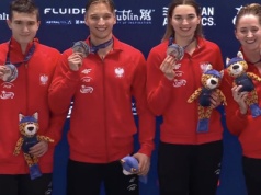 Pływanie: Trzeci medal w Lublinie! Sztafeta na podium ME!