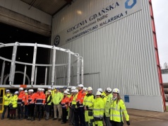 Grupa Przemysłowa Baltic ukończyła pierwsze konstrukcje stalowe dla Baltica 2