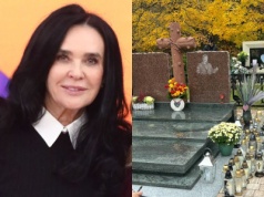 Ewa Krawczyk nie pozwala kłaść zniczy i kwiatów na grobie męża. "Ja i tak odstawię"