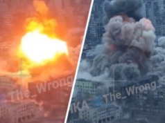 Trzytonowa bomba spadła na Myrnohrad. Trudna sytuacja Ukraińców