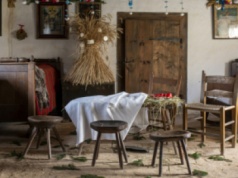 Dawne mazowieckie zwyczaje bożonarodzeniowe na wystawie w skansenie w Sierpcu